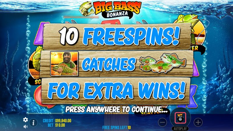 Recensie van Large Bass Treasure Trove - 96% RTP, Jackpots & Bonussen